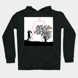 love is in the air Hoodie